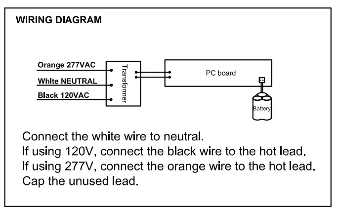 Halco 95001 Emergency Light Instruction fig 6