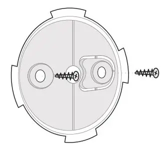 AJAX HomeSiren Wireless Indoor Alarm Siren User Guide - Fix the SmartBracket panel with screws