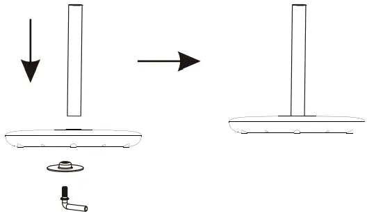 SUGIFT SAC 10E Floor Circulation Fan - How to Install 2