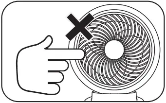 SUGIFT SAC 10E Floor Circulation Fan - Note