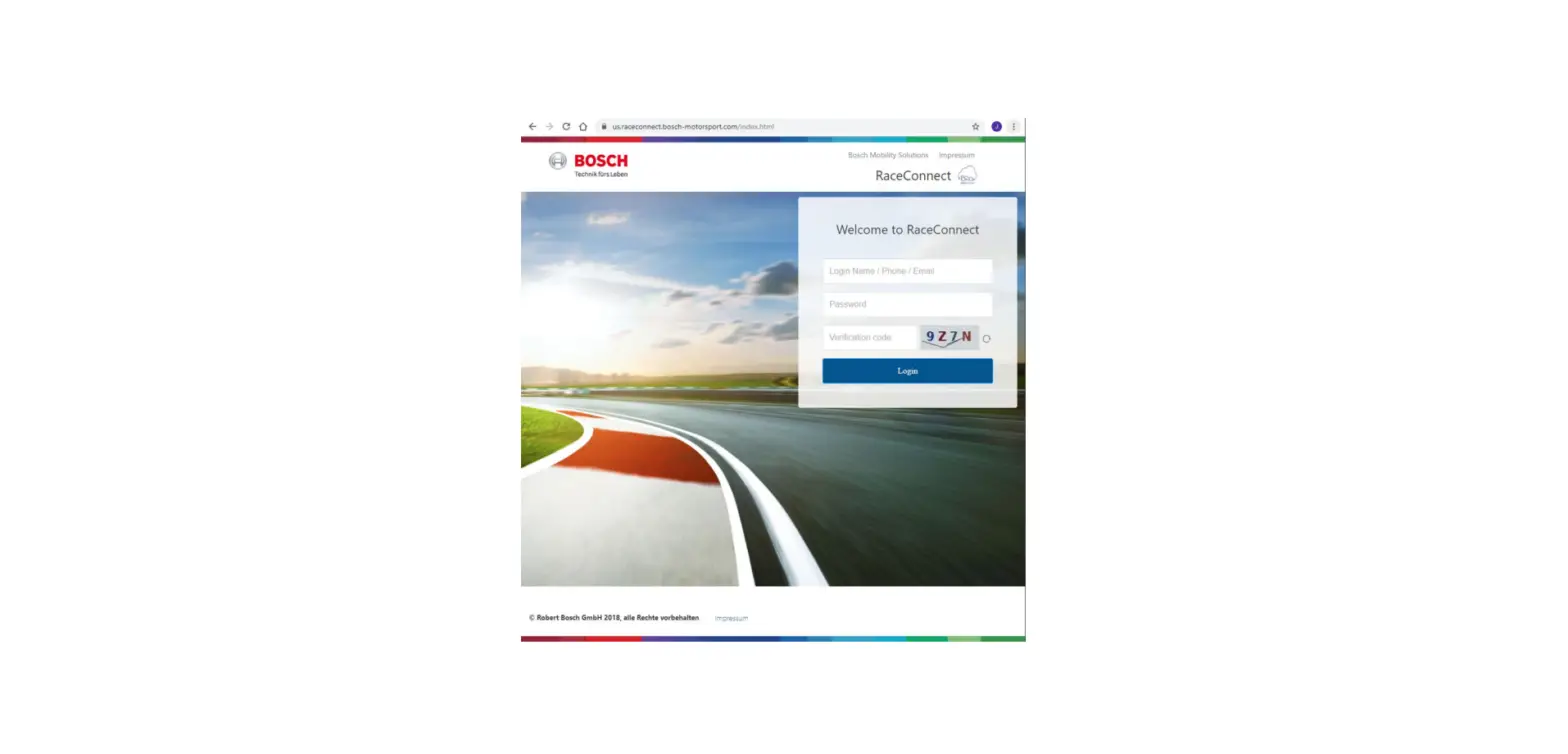 Bosch Raceconnect Directlink User Guide Bosch Raceconnect Directlink User Guide