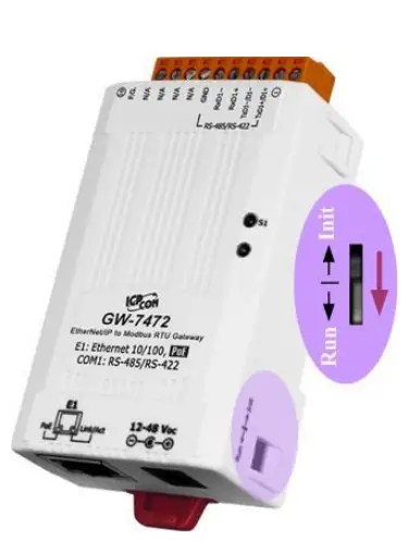 Logicbus GW 7472 Ethernet IP to Modbus Gateway - Administrator 1