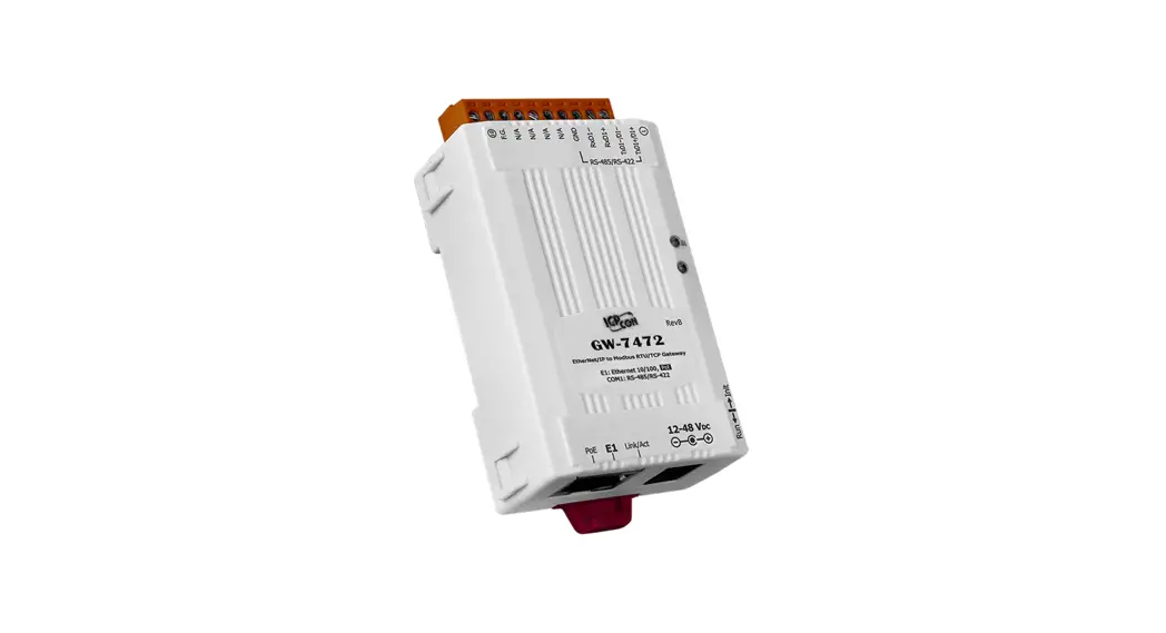 Logicbus Gw-7472 Ethernet/ip To Modbus Gateway User Guide