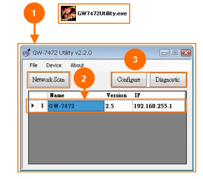 Logicbus GW 7472 Ethernet IP to Modbus Gateway -network 2
