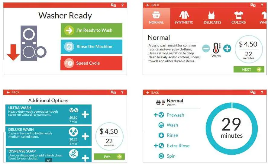 Speed Queen SST Series Stackable washer Dryer User Manual - Quantum® Touch Control