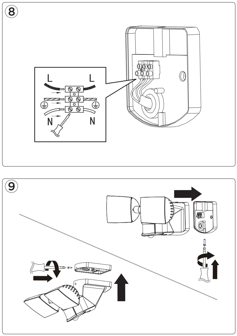 LUTEC 7629401331 Peri LED Floodlight - FIG 4