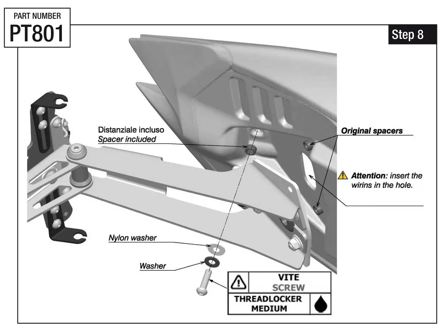rizoma RS660 Fender Eliminator Aprilia - Step 8