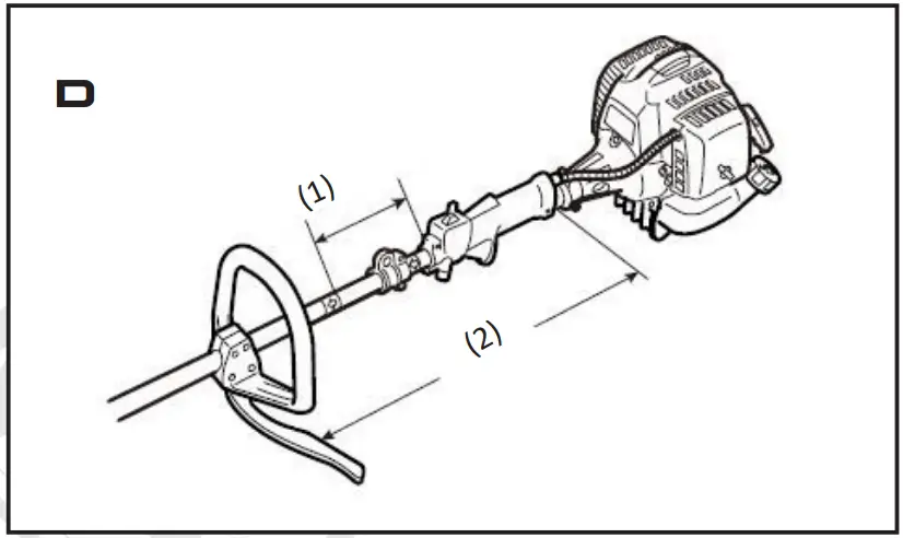 Installing the handle