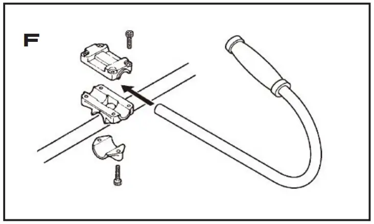 Installing the handle