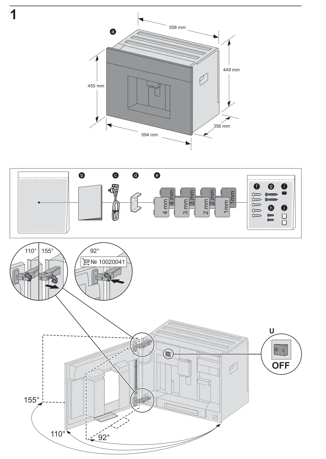 BOSCH CTL836EC6W Coffee Machine - Figure 1