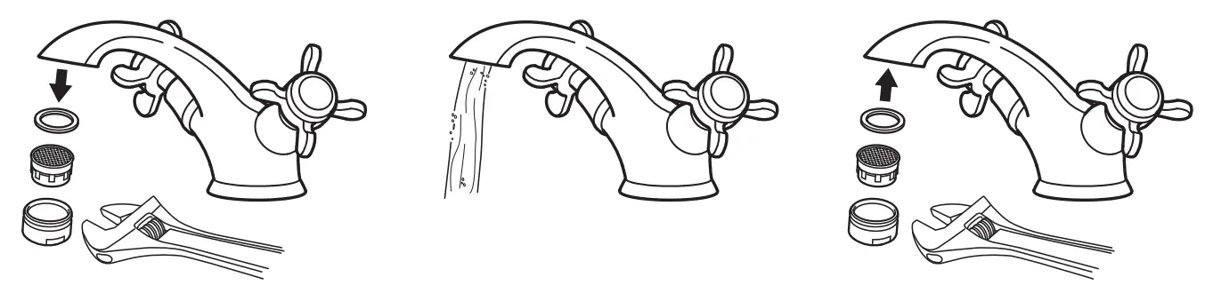 IKEA 004 957 32 RUNSKÄR Washbasin Mixer with Bottom Valve - Fig 8