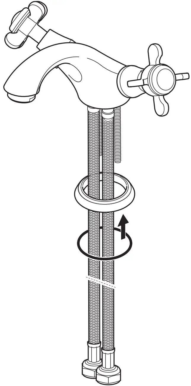 IKEA 004 957 32 RUNSKÄR Washbasin Mixer with Bottom Valve - Fig3