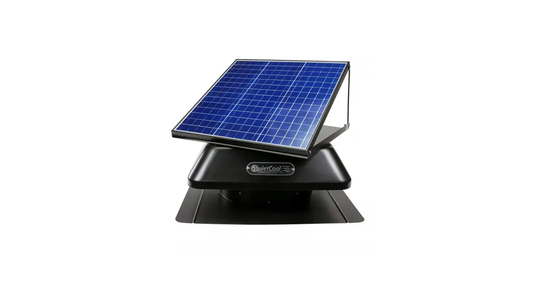 Quiet Cool Afg Slr-40 Solar Attic Fans Owner's Manual