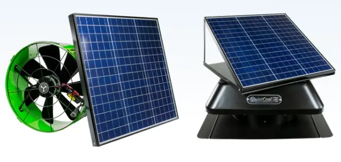 Quiet Cool AFG SLR 40 Solar Attic Fans-fig2