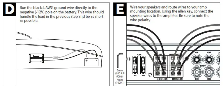 ROSWELL 1000.1 Premium Marine-Grade Amplifiers - fig 30