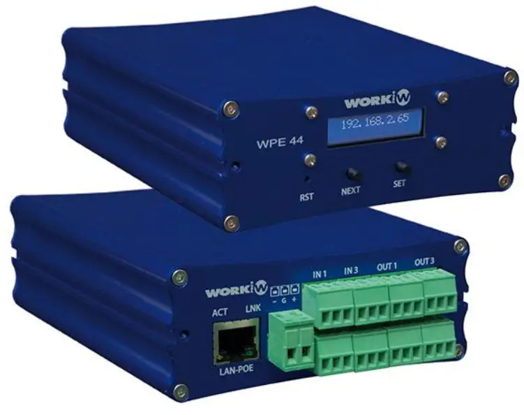 WORK WPE 44 Digital Audio Processor -