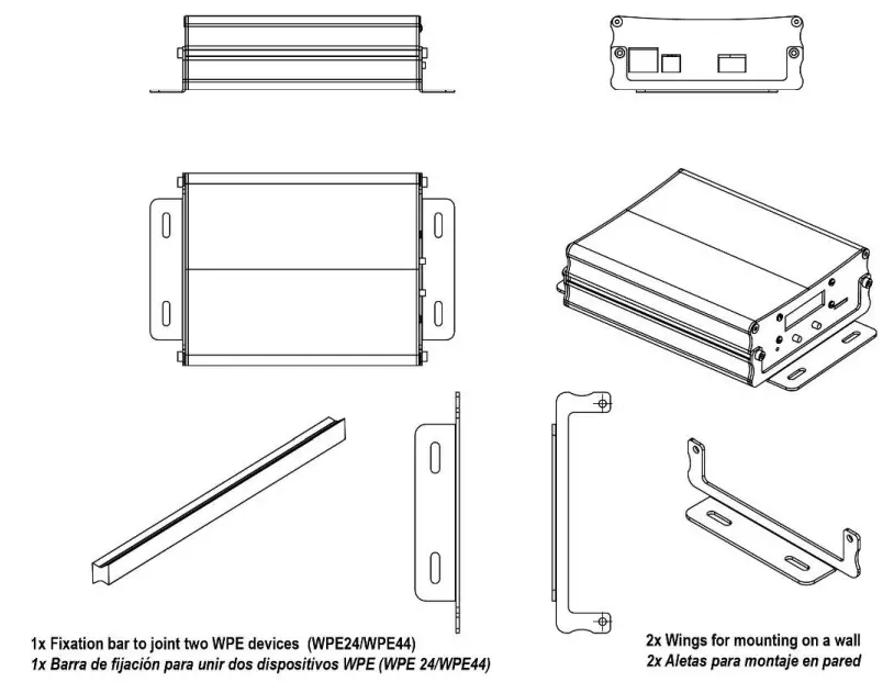 WORK WPE 44 Digital Audio Processor - ACCESSORIES