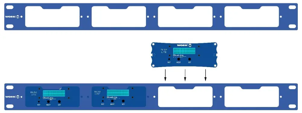 WORK WPE 44 Digital Audio Processor - BL AR 19