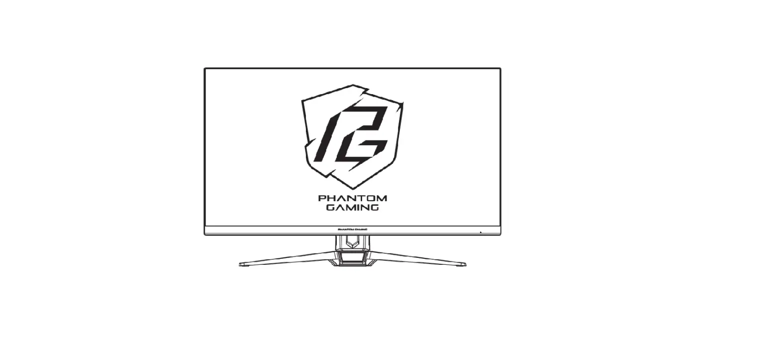 Asrock Pg27ff1a Gaming Monitor User Manual