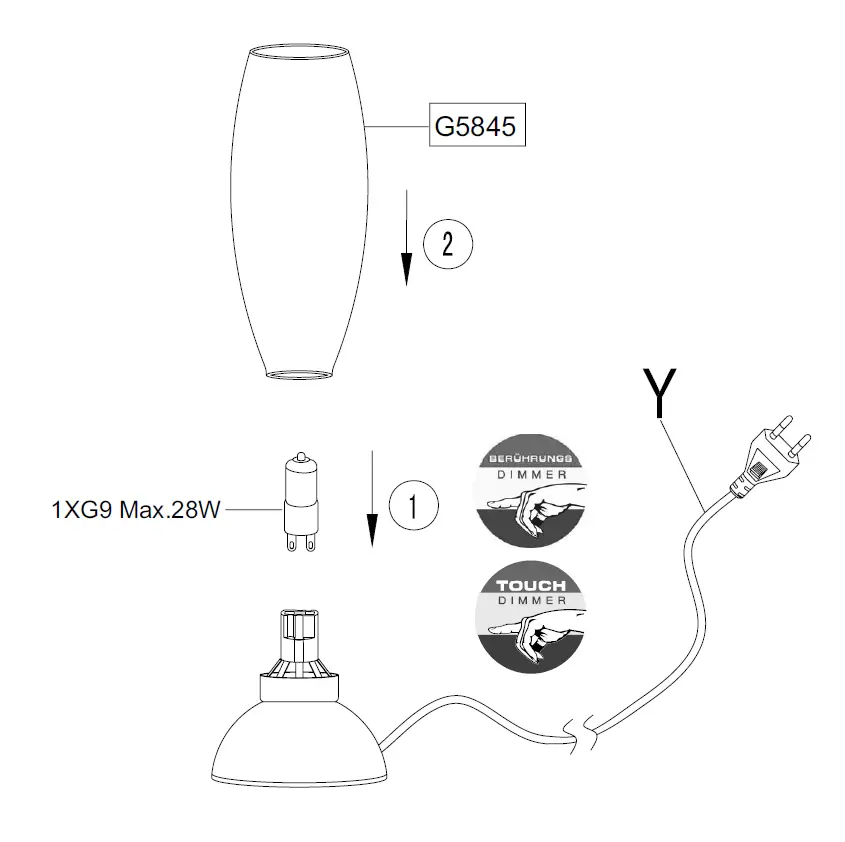 Paul-Neuhaus-4412-55-G9-28-Watt-Halogen-Table-Light-FIG-3