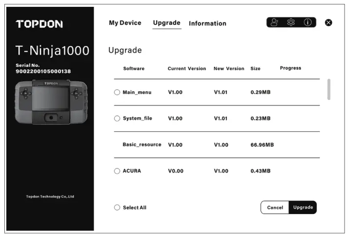 TOPDON T Ninja 1000 Key Programming Too - 4