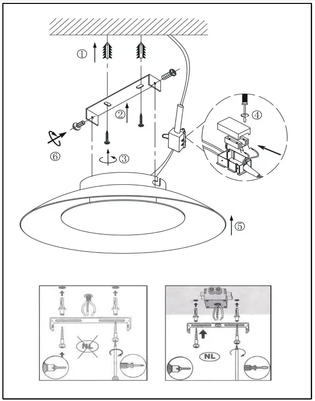 LUCIDE 79177 FOSKAL Flush Ceiling Light - fig3