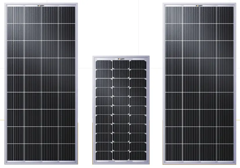 BougeRV 9BB Mono Solar Panel