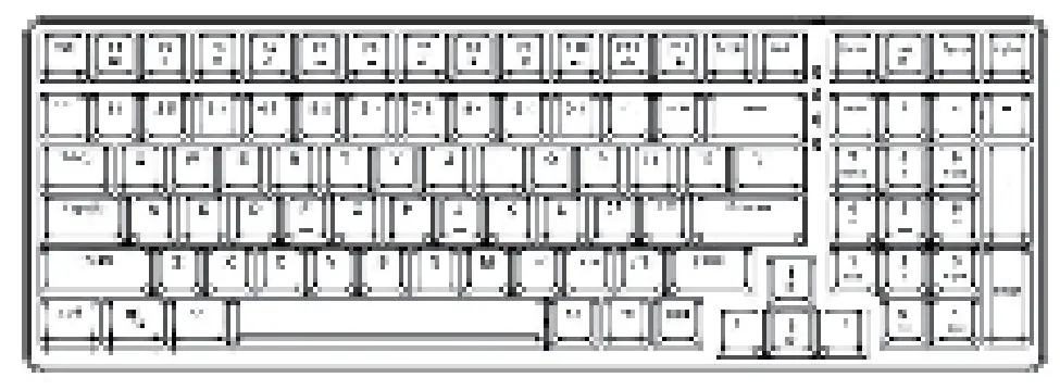 Fuegobird K3 100 KEYS RGBS Backlit Gaming Keyboard