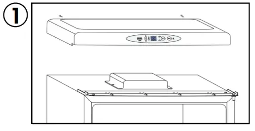 Danby DH016A1W 1.6 Cubic Foot Medical Refrigerator - fig 1