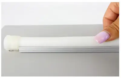 ITC AFLD24KK LLLWL 15 XX Facade Flex Light - Installing Light