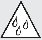 Water hazard icon