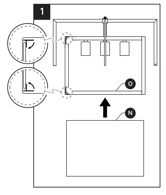 KICHLER 82405 Edinborough 4 Light Pendant Light - Fig 2
