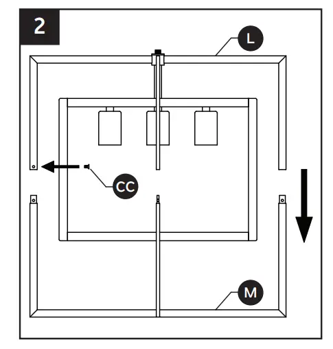 KICHLER 82405 Edinborough 4 Light Pendant Light - Fig 2
