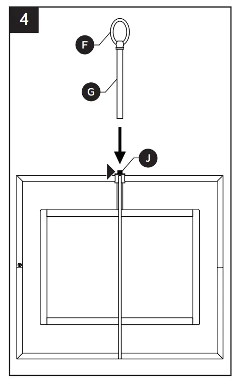 KICHLER 82405 Edinborough 4 Light Pendant Light - Fig 5