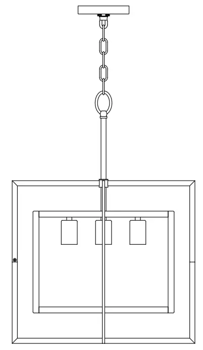 KICHLER 82405 Edinborough 4 Light Pendant Light - Fig 12