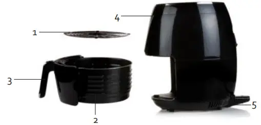 DOMO DO532FR Deli Fryer - Figure 1