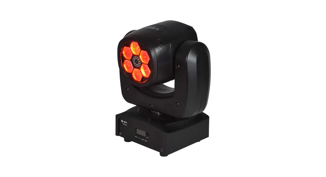 Qtx Mhs-90l 90w Led Moving Head With Laser User Manual Qtx Mhs-90l 90w Led Moving Head With Laser User Manual