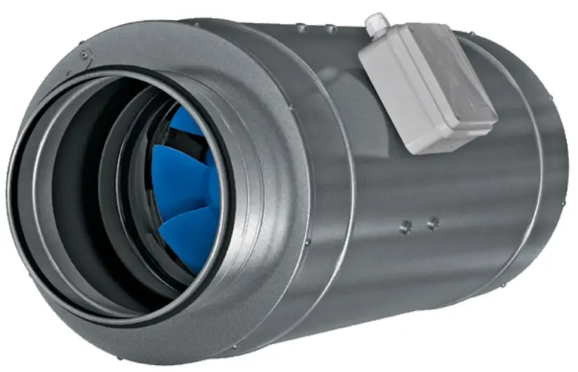 BLAUBERG Iso-Primo Sound-Insulated Inline Mixed-Flow Fans