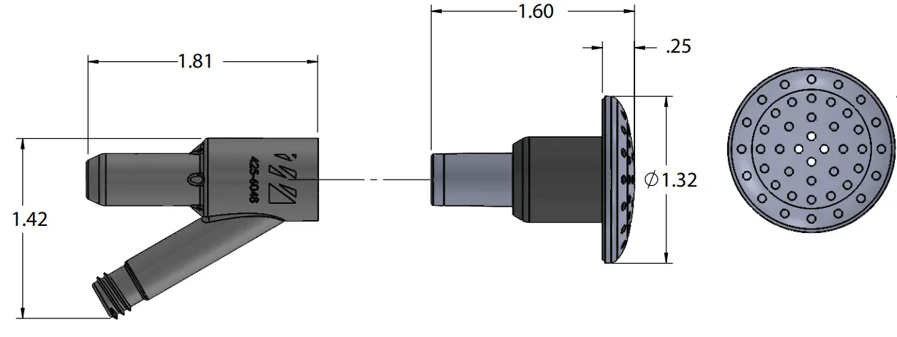 waterway 670-2778S SGMS Micro Air Injector - fig 1