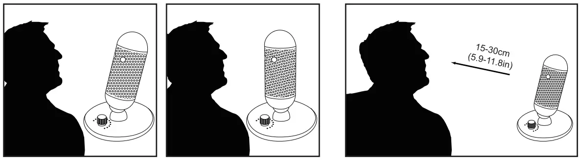 anko 43157150 USB Microphone with RGB Lights - fig 2