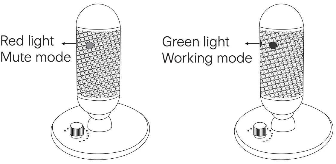 anko 43157150 USB Microphone with RGB Lights - fig 3