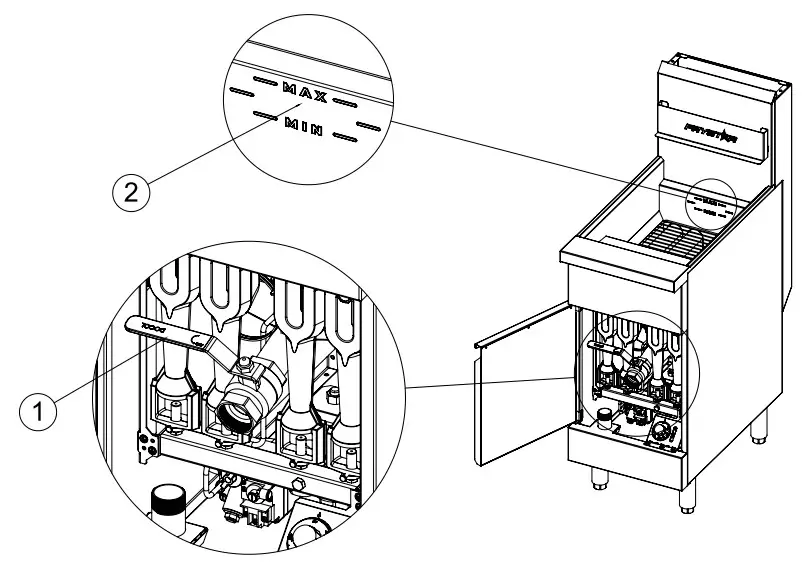 SIERRA FRYSTAR400 Gas Fryer-fig3