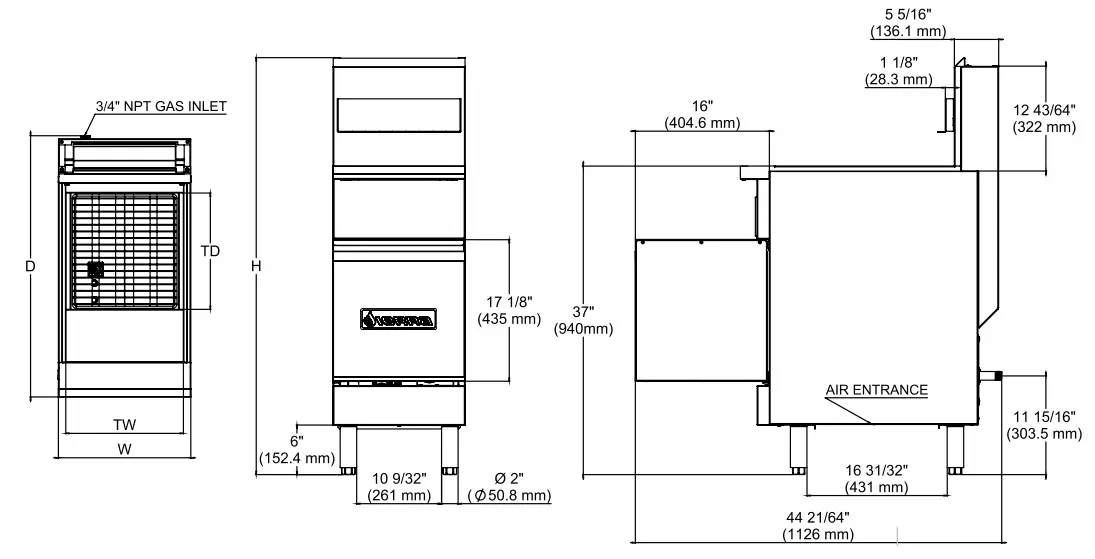 SIERRA FRYSTAR400 Gas Fryer-fig6