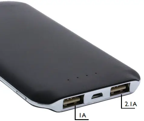 XTREME XBB8-0138-BLK 5000mah Power Bank - Operating your Power Bank