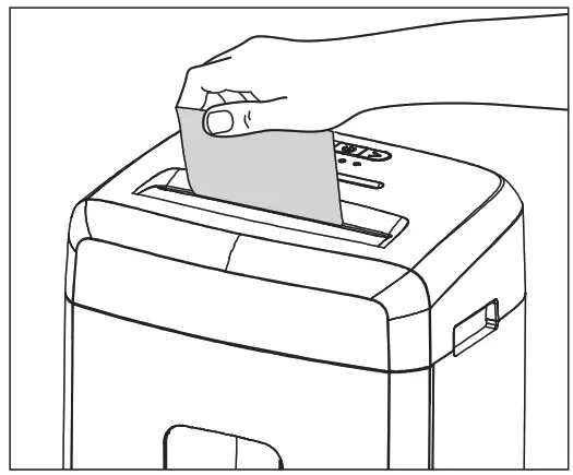 amazon basics B08NY9W23W 15 Sheet Cross Cut Paper Shredder - Remove paper