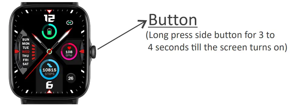 NU REPUBLIC Bold 2 Smartwatch - Figure 1