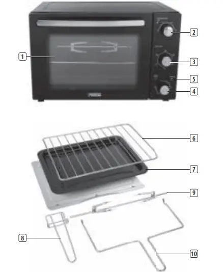 PRINCESS-01.112751.01.001-Convection-Oven-FIG-1