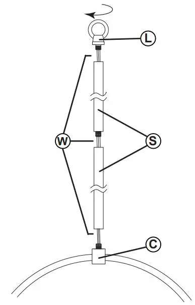 FREDRICK-RAMOND-FR46405BLK-Styx-18-Inch-LED-Cage-Pendant-fig1