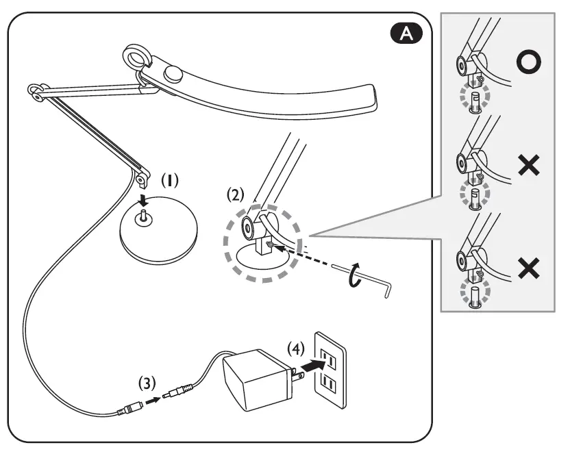 BenQ AR15_D-Hop E-Reading Floor Lamp 1