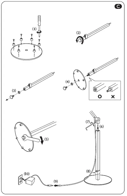 BenQ AR15_D-Hop E-Reading Floor Lamp 3